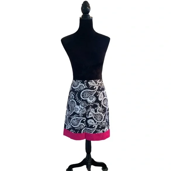 LOFT Paisley Skirt - Picture 5 of 12